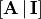 \left[\bf{A}\,|\,\bf{I}\right]